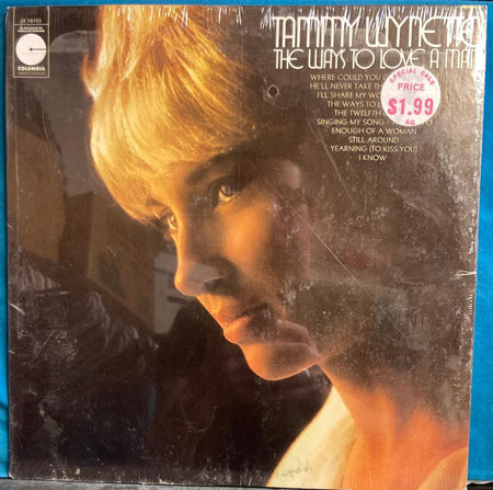 TAMMY WYNETTE WAYS TO LOVE A MAN~SEALED ORIG 1970S COLUMBIA LP~COUNTRY QUEEN