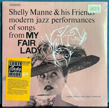 SHELLY MANNE MODERN JAZZ PERFORMANCES FROM MY FAIR LADY~SEALED '88 OJC-336 RE LP