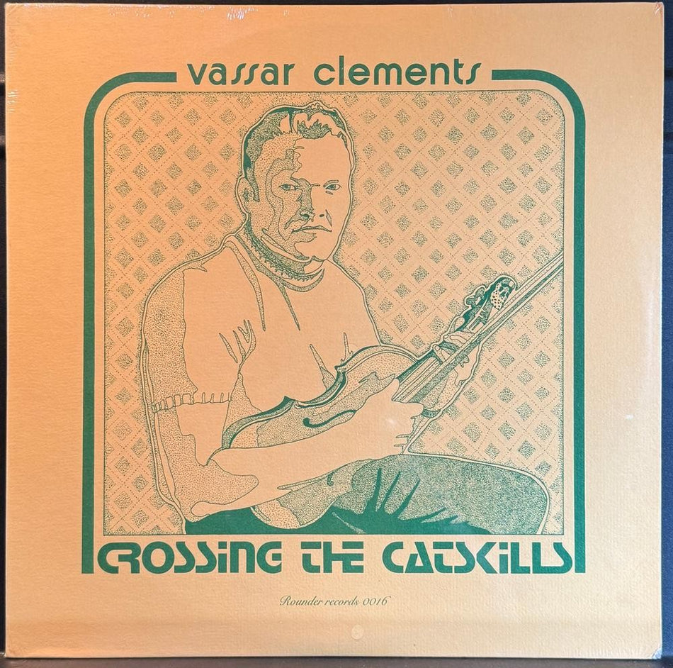 VASSAR CLEMENTS CROSSING THE CATSKILLS~SEALED 1973 BLUEGRASS LP~DAVID BROMBERG