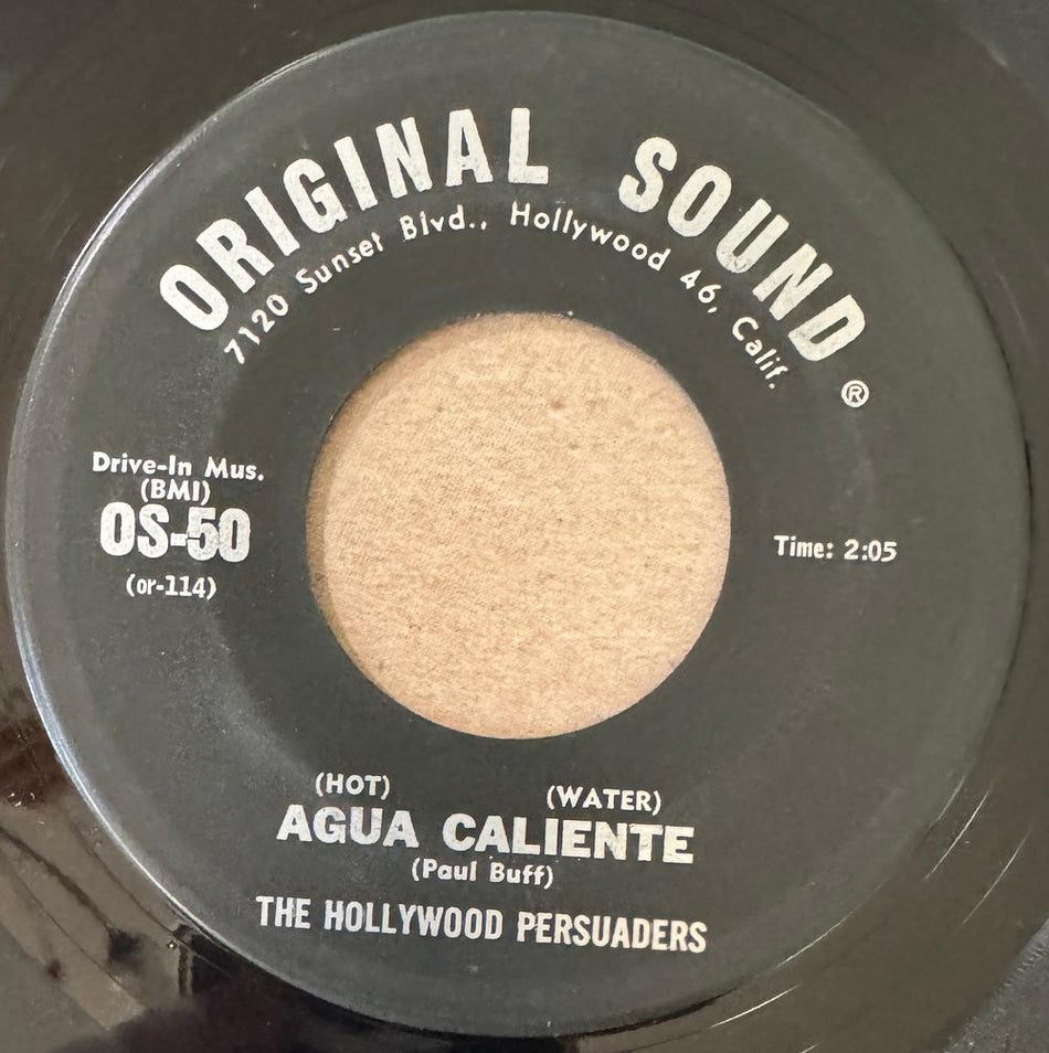 HOLLYWOOD PERSUADERS DRUMS A-GO-GO~1965 ORIGINAL SOUND~ZAPPA~GARAGE INSTRO
