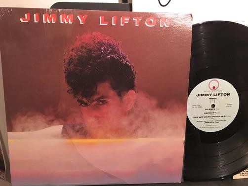 JIMMY LIFTON S/T~NM/NM- ORG 1984 ORPHAN LP~LYRIC INSERT~SHRINK~ELECTRO SYNTH POP