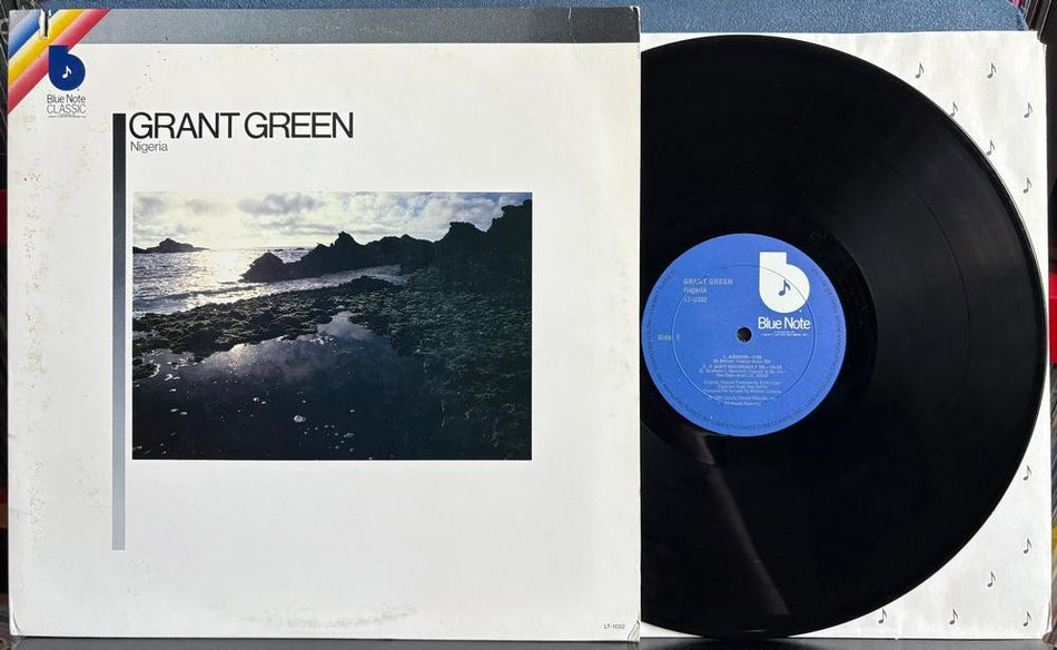 GRANT GREEN NIGERIA~VG++ 1979 BLUE NOTE CLASSIC LP~BLAKEY~SONNY CLARK~HARD BOP
