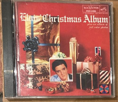 ELVIS PRESLEY CHRISTMAS ALBUM~NM RCA VICTOR CD~JORDANAIRES~SANTA CLAUS~WHITE  