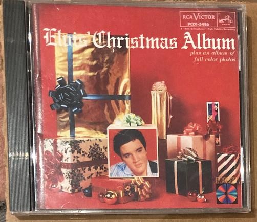 ELVIS PRESLEY CHRISTMAS ALBUM~NM RCA VICTOR CD~JORDANAIRES~SANTA CLAUS~WHITE  