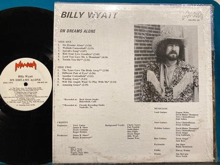BILLY WYATT ON DREAMS ALONE~SHRINK~MANADA PVT LBL COUNTRY~JIM MCCARTY YARDBIRDS