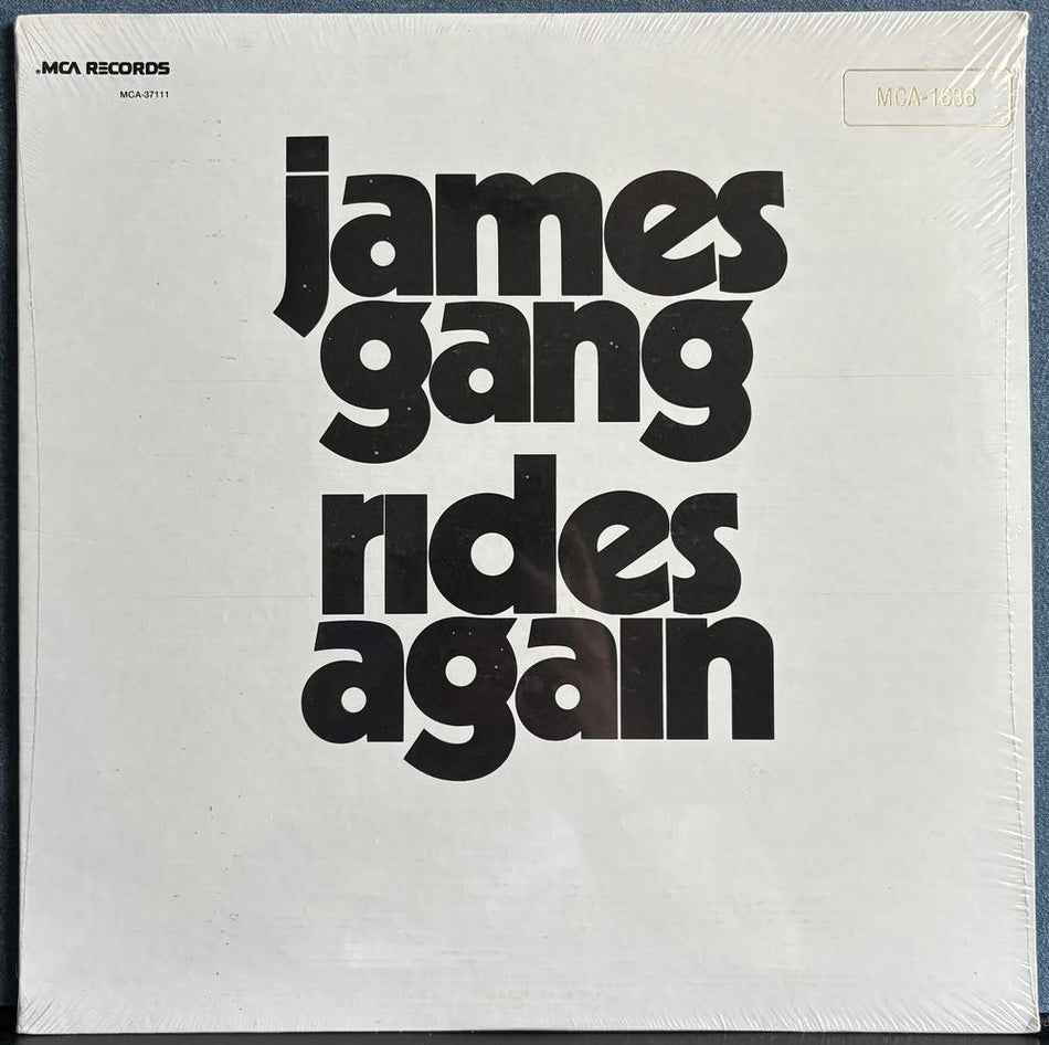 JAMES GANG RIDES AGAIN~SEALED 1980's MCA-1636 REISSUE LP~JOE WALSH~CLASSIC ROCK