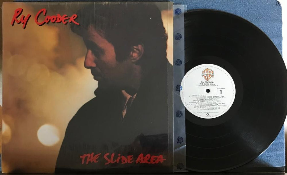 RY COODER THE SLIDE AREA~VG++ 1982 WARNER BROS QUIEX AUDIOPHILE 1st PRESS~SHRINK