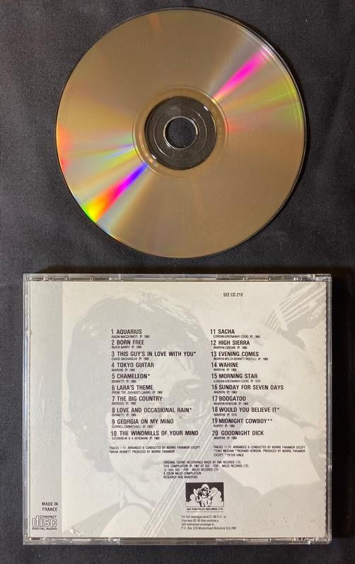 HANK MARVIN WOULD YOU BELIEVE IT...PLUS!~NM 1989 SEE FOR MILES UK CD COMPILATION