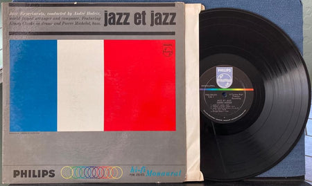 ANDRE HODEIR JAZZ ET JAZZ~1963 PHILIPS MONO DEEP GROOVE RE LP~MUSIQUE CONCRETE
