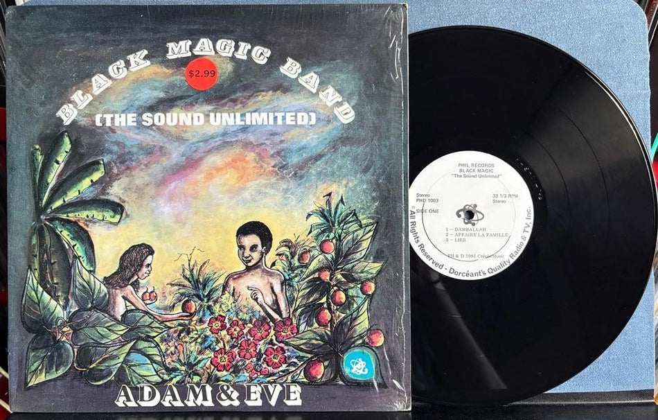 BLACK MAGIC BAND (THE SOUND UNLIMITED) ADAM AND EVE~1981 PHIL RECORDS LP~COMPAS