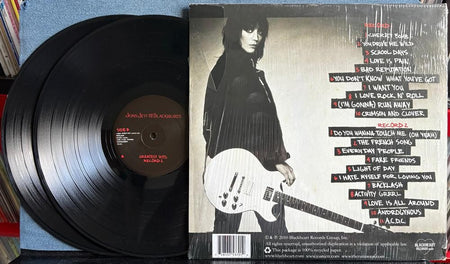 JOAN JETT AND THE BLACKHEARTS GREATEST HITS~2010 GATEFOLD 2-LP w/SHRINK~ROCK