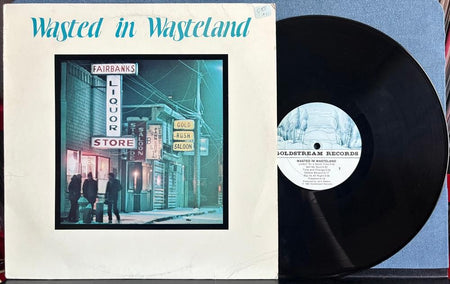 RIF FITZ BIX WASTED IN WASTELAND~SIGNED VG++ '81 GOLDSTREAM RECORDS LP~FAIRBANKS