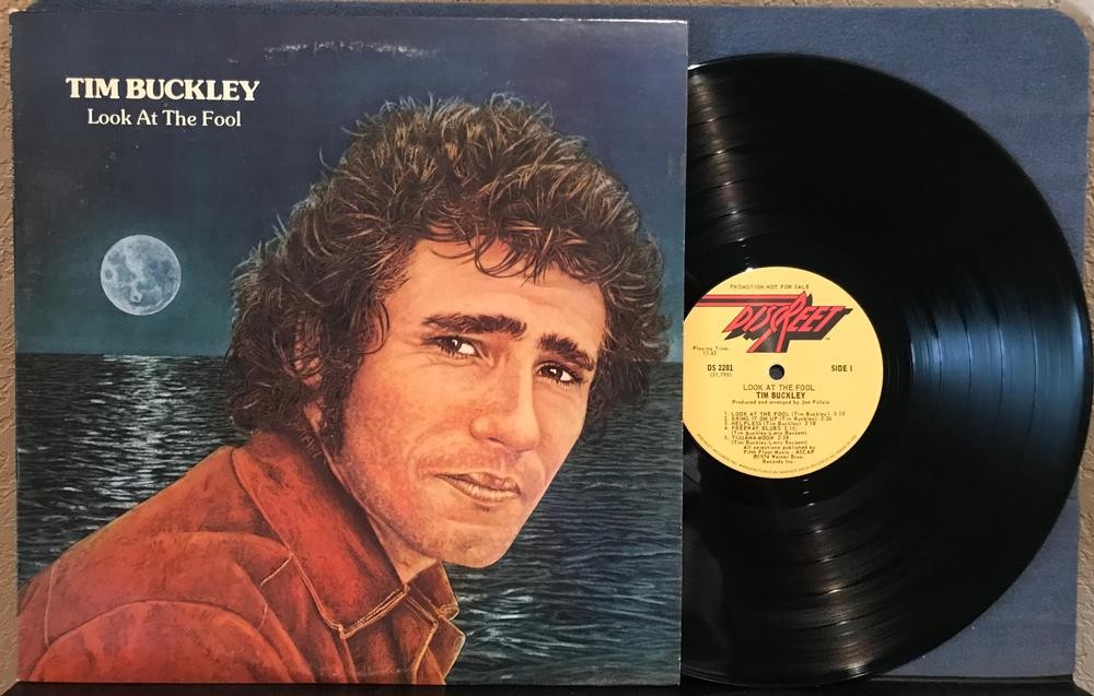TIM BUCKLEY LOOK AT THE FOOL~ORIG 1974 DISCREET LP~ACID WASHED FOLK PSYCH~ZAPPA