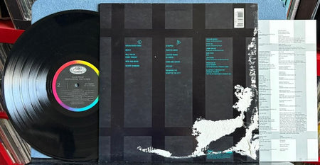 ALCATRAZZ DISTURBING THE PEACE~SVG+ 1985 CAPITOL 1st PRESS LP~INSERT~HEAVY METAL