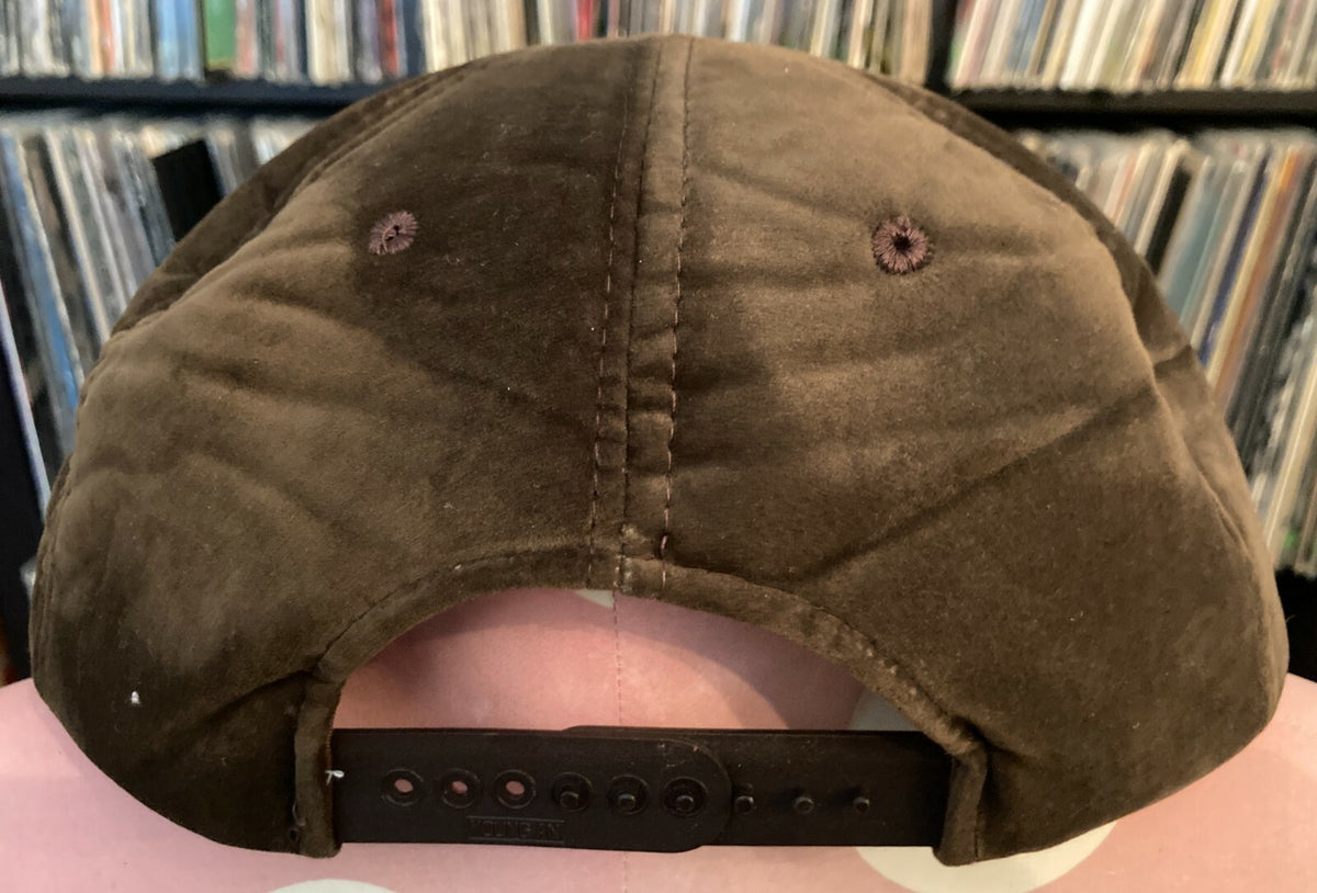 VINTAGE SKYHAWK HELICOPTERS VELOUR SNAPBACK TRUCKER HAT~NWOT~UNWORN~1970s 80s
