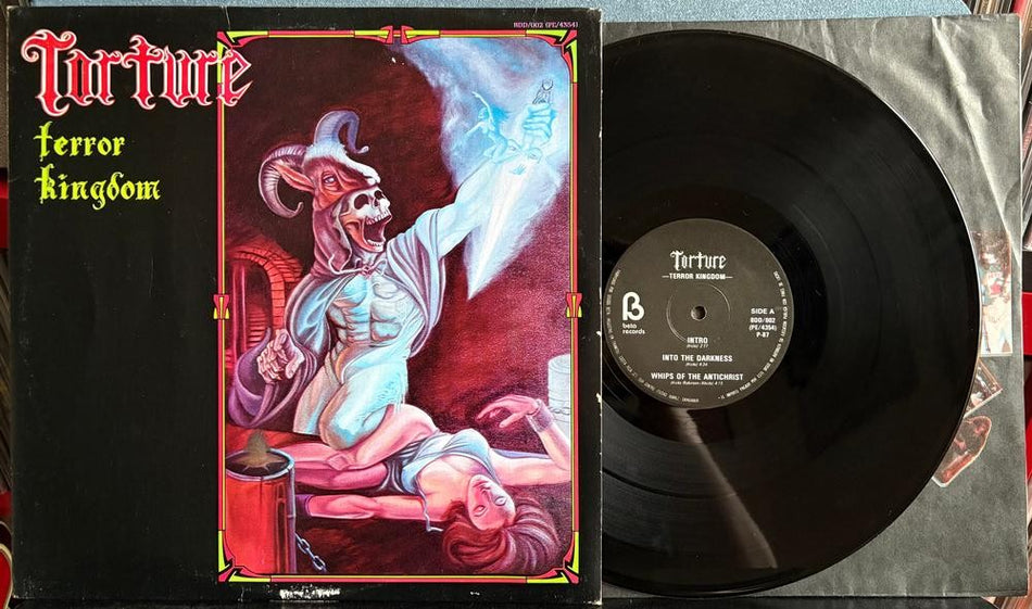 TORTURE TERROR KINGDOM~1987 BETA RECORDS MEXICO ONLY LP w/INNER SLV~THRASH METAL
