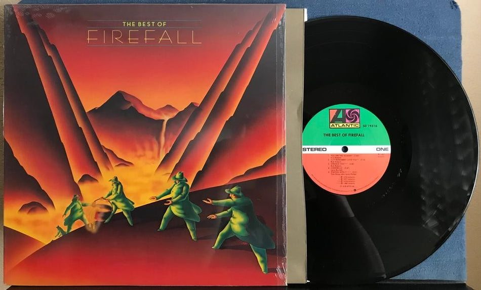 THE BEST OF FIREFALL~1981 ATLANTIC ALLIED 1st PRESS LP~SHRINK~PIROS~COUNTRY ROCK