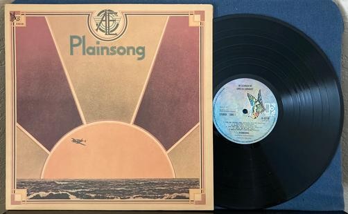 PLAINSONG IN SEARCH AMELIA EARHART~NM- 1972 ELEKTRA UK NON-LAMINATED GATEFOLD LP