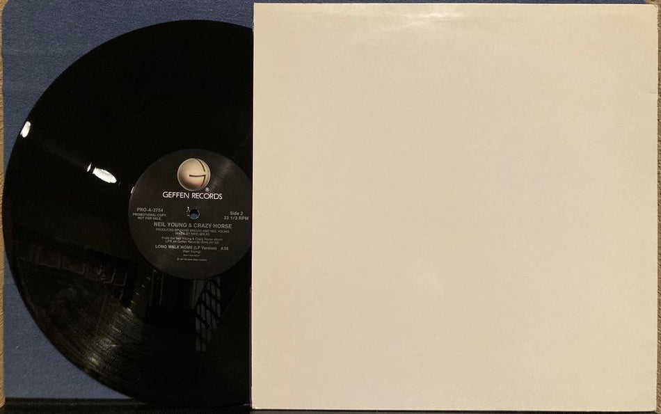 NEIL YOUNG WITH CRAZY HORSE~LONG WALK HOME~NM 1987 PROMO 12" SINGLE LP~LIFE