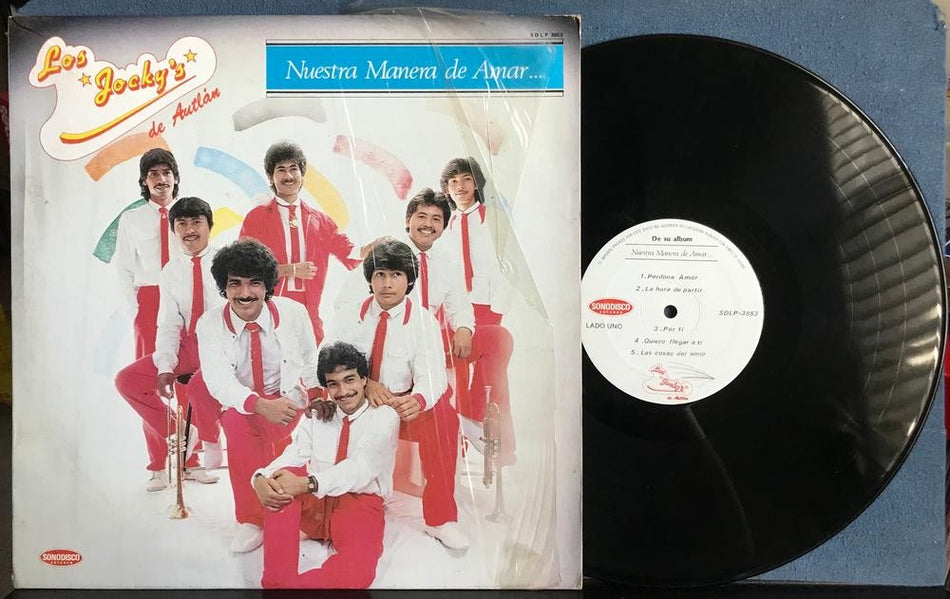 LOS JOCKY'S DE SU ALBUM NUESTRA MANERA DE AMAR~1986 SONODISCO LP~TIJUANA~LATIN