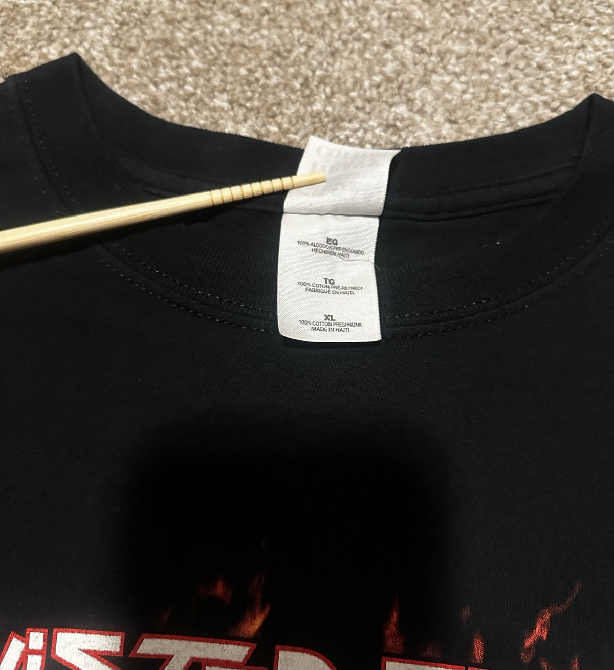 TWISTED SISTER 2006 TOUR T-SHIRT~A TWISTED CHRISTMAS~XL~BLACK~EXC~RARE~VINTAGE