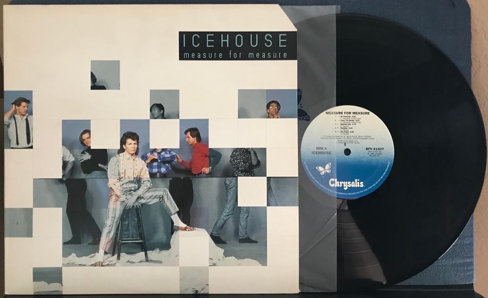 ICEHOUSE MEASURE FOR MEASURE~NM- 1986 CHRYSALIS 1st PRESS LP~STERLING~SYNTH-POP