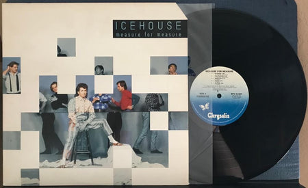 ICEHOUSE MEASURE FOR MEASURE~NM- 1986 CHRYSALIS 1st PRESS LP~STERLING~SYNTH-POP