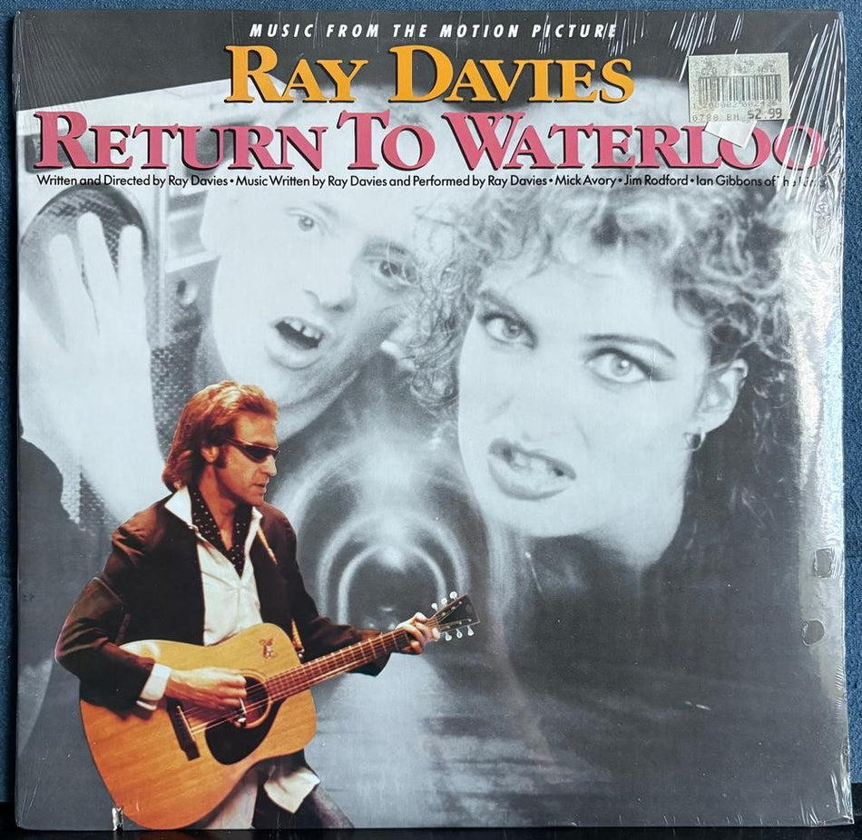 RAY DAVIES RETURN TO WATERLOO OST SOUNDTRACK~SEALED ORIG 1985 ARISTA LP~KINKS