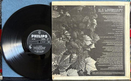 H.P. LOVECRAFT 1967 SELF-TITLED DEBUT LP~PHILIPS UK FIRST PRESS~PSYCH ROCK~ACID