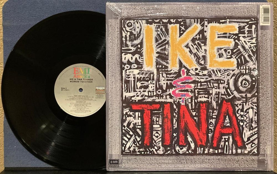 IKE &TINA TURNER WORKIN TOGETHER~BEST OF REST~NM 1986 QUIEX AUDIOPHILE LP~SHRINK