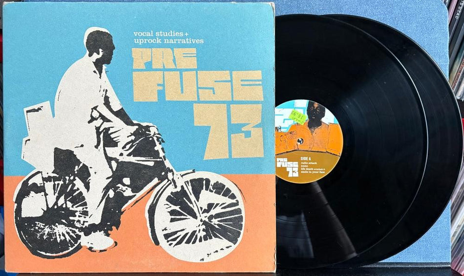 PREFUSE 73 VOCAL STUDIES UPROCK NARRATIVES~ORIG 2001 WARP UK 2-LP~HIP HOP~GLITCH