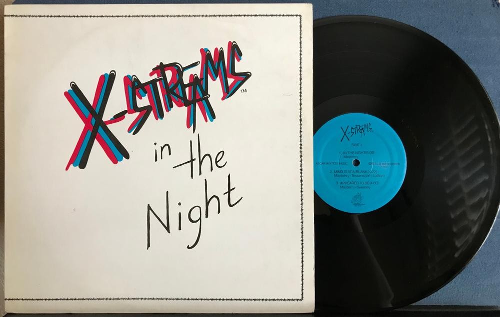 X-STREAMS IN THE NIGHT~RARE NM 1987 SLO MO ARIZONA PRIVATE LBL LP~PUNK~NEW WAVE