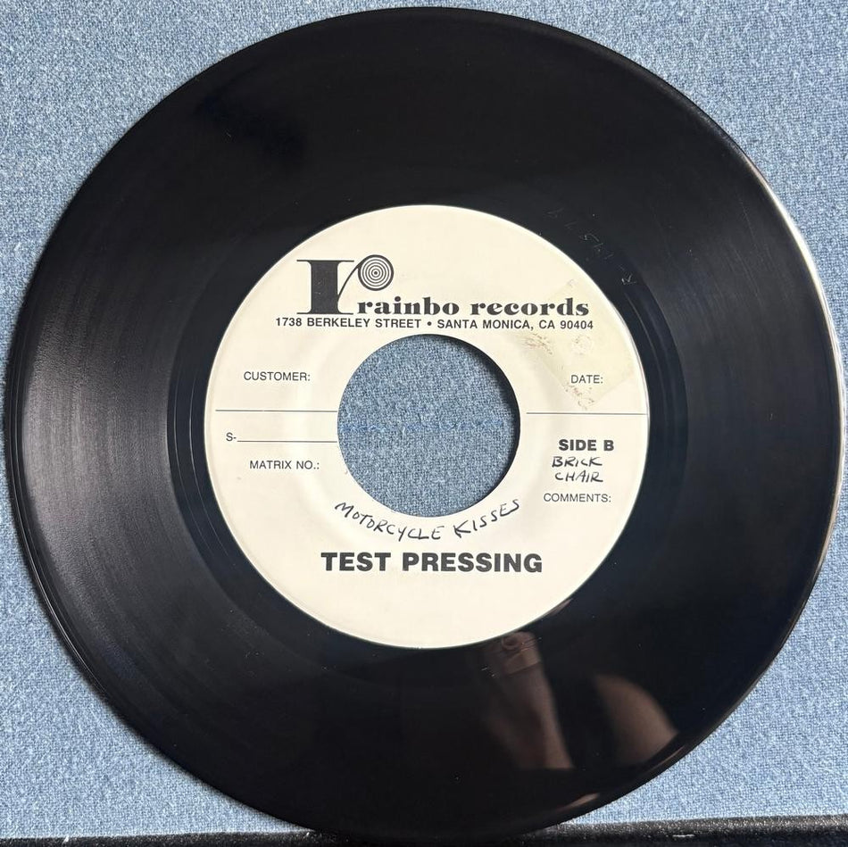 BRICK CHAIR STANDING IN THE SUN~1992 RAINBO RECORDS TEST PRESS 7-INCH 45~GRUNGE