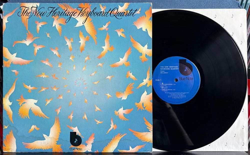 THE NEW HERITAGE KEYBOARD QUARTET SELF-TITLED 1973 BLUE NOTE LP~SOUL-JAZZ~FUSION