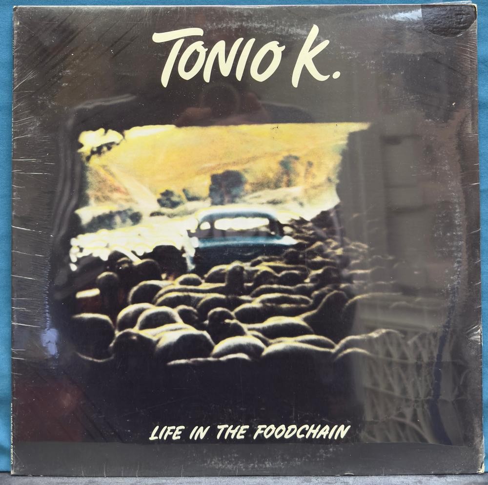 TONIO K. LIFE IN THE FOODCHAIN~SEALED ORIG 1978 NEW WAVE/ ALT-ROCK LP