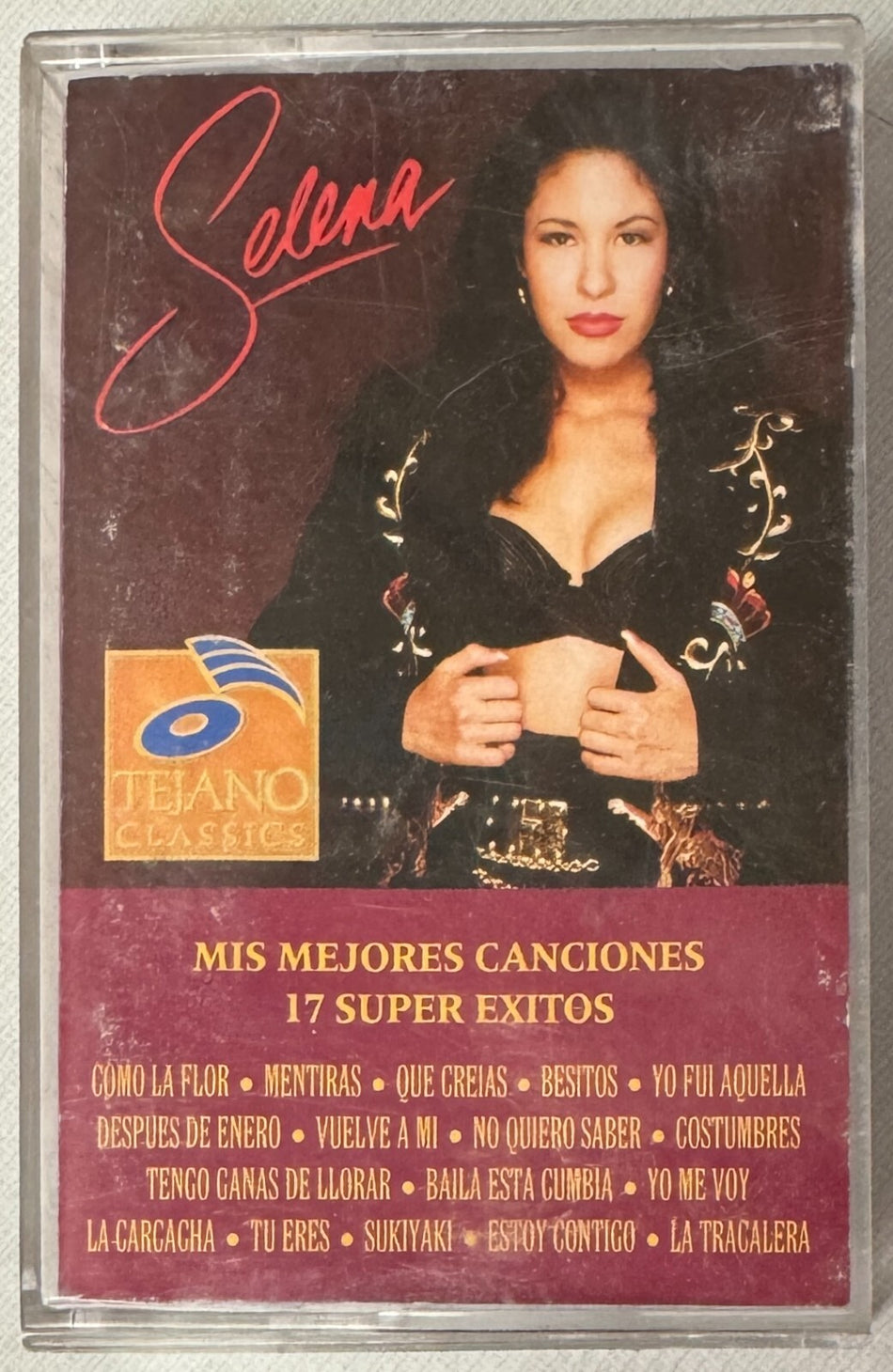 SELENA MIS MEJORES CANCIONES 17 SUPER EXITOS~OG 1993 CASSETTE~TEJANO~TEX-MEX