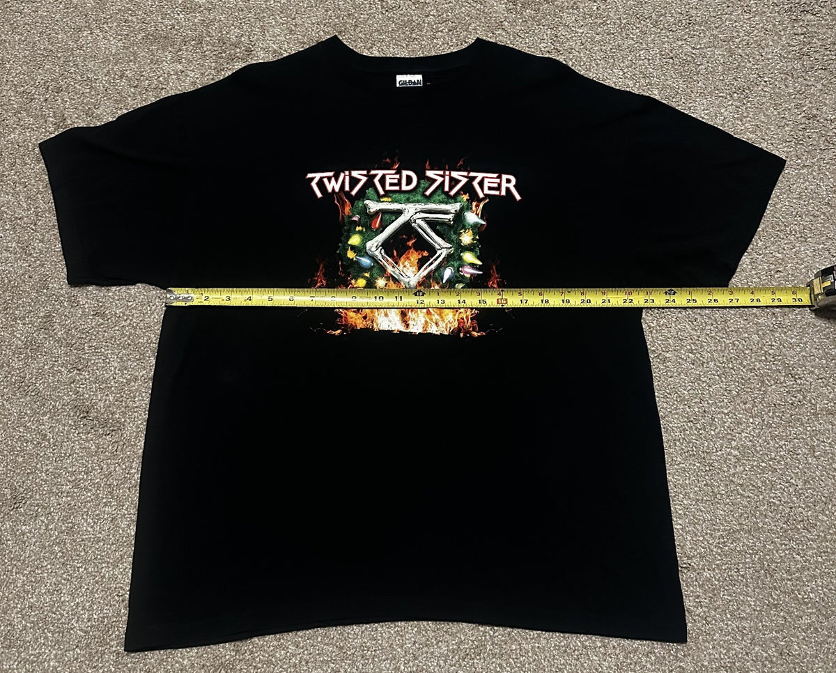 TWISTED SISTER 2006 TOUR T-SHIRT~A TWISTED CHRISTMAS~XL~BLACK~EXC~RARE~VINTAGE