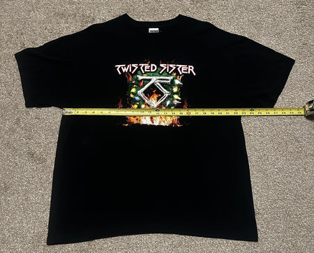 TWISTED SISTER 2006 TOUR T-SHIRT~A TWISTED CHRISTMAS~XL~BLACK~EXC~RARE~VINTAGE