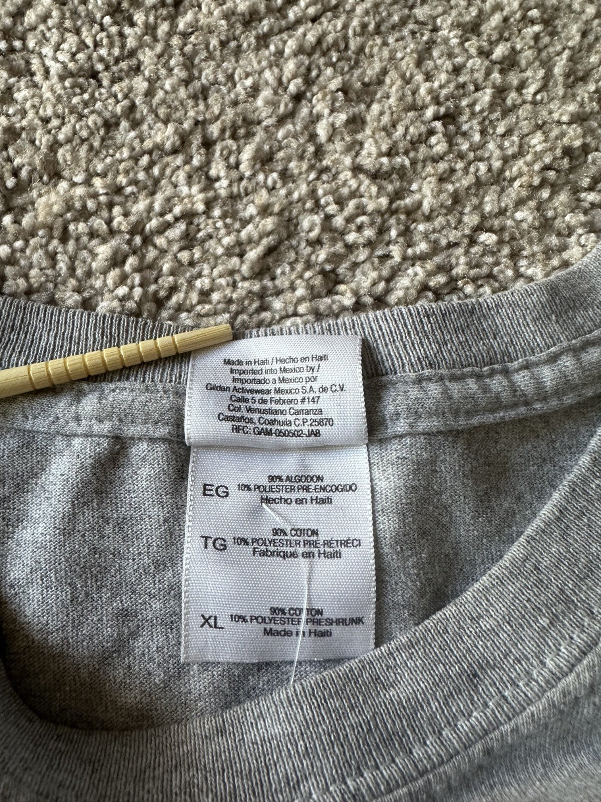 DÁVILA 666 T-SHIRT~2011 TOUR~XL~GILDAN~GREY~EXC COND~METAL~VERY RARE