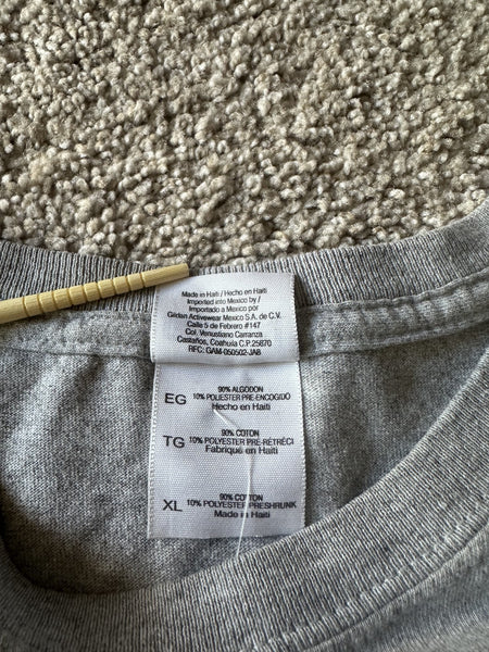 DÁVILA 666 T-SHIRT~2011 TOUR~XL~GILDAN~GREY~EXC COND~METAL~VERY RARE