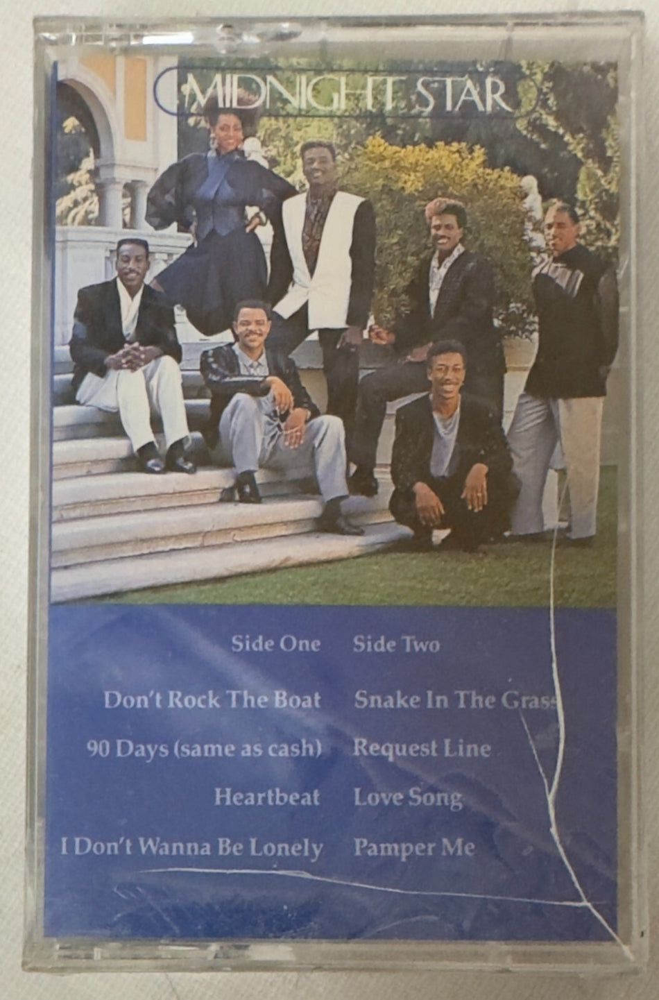 BRAND NEW SEALED CASSETTE~MIDNIGHT STAR SELF TITLED FUNK/ SOUL/ R&B~DOLBY HX PRO
