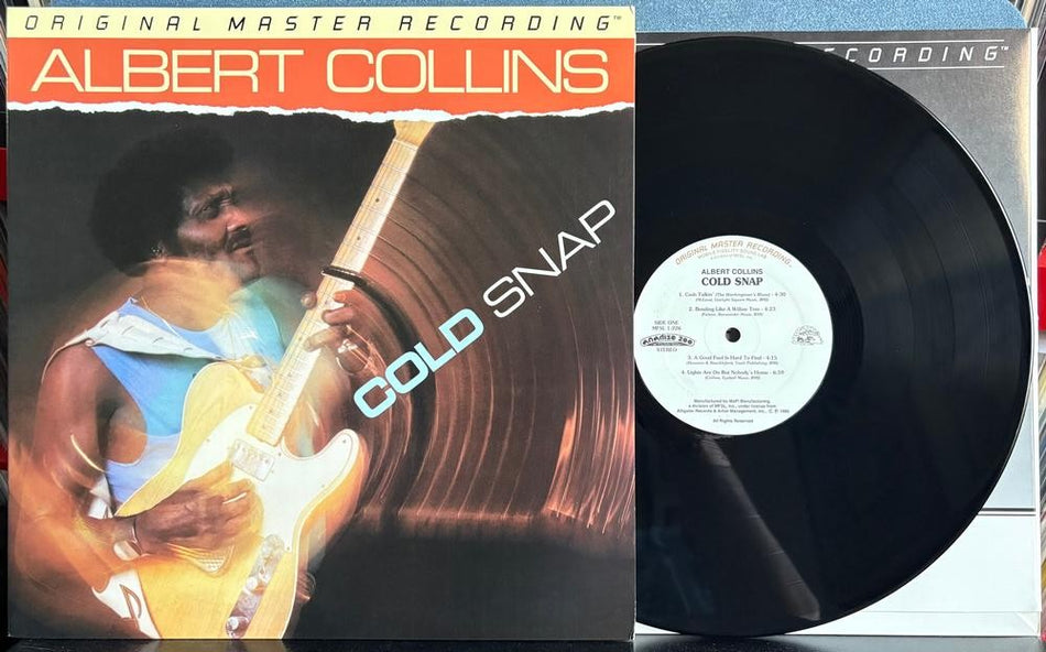 ALBERT COLLINS COLD SNAP~VG++ LIMITED NUMBERED MFSL ANADISQ 200 AUDIOPHILE RE LP