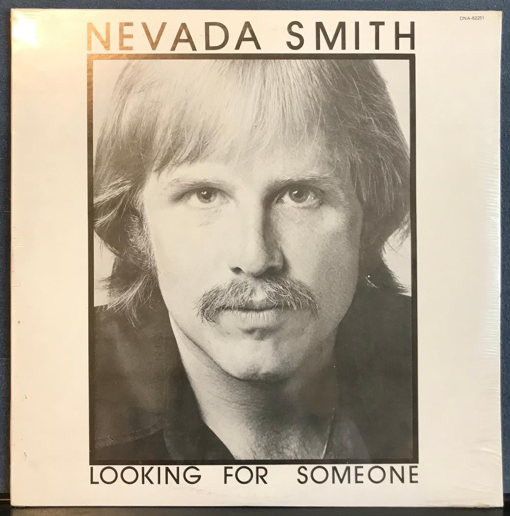 NEVADA SMITH LOOKING FOR SOMEONE~RARE SEALED 1981 DNA RECORDS PRIVATE LBL LP~AOR