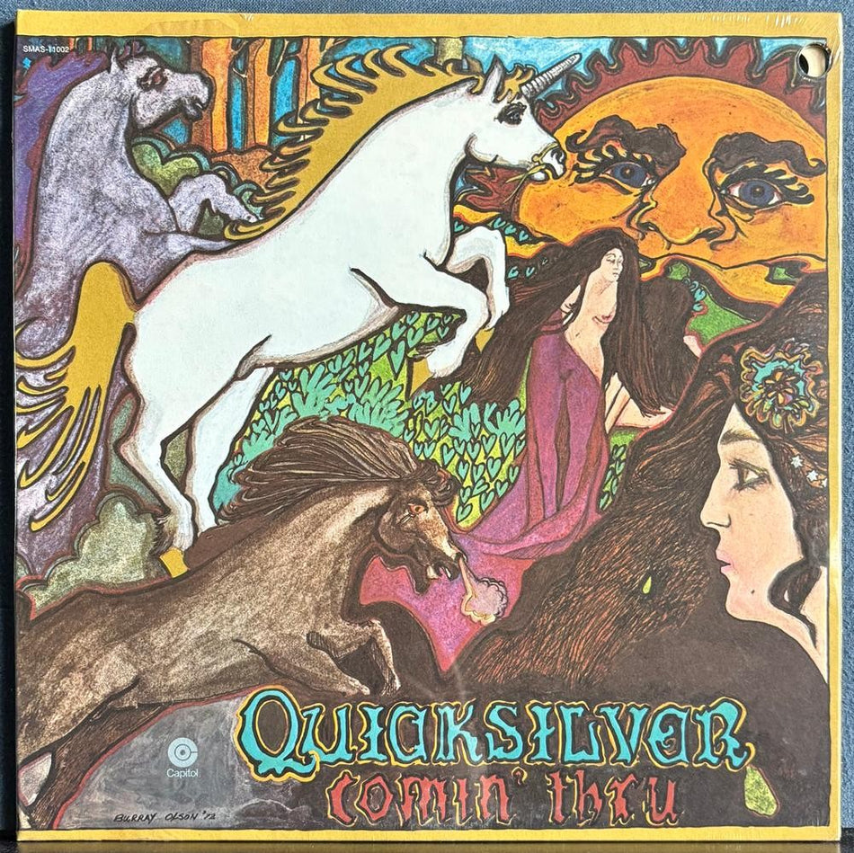 QUICKSILVER MESSENGER SERVICE COMIN' THRU~SEALED ORIG 1972 CAPITOL LP~PSYCH~ACID