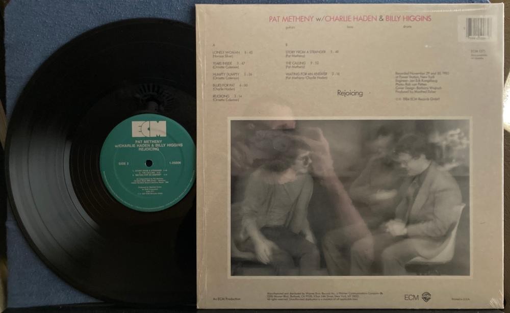 PAT METHENY w/CHARLIE HADEN~BILLY HIGGINS~REJOICING~NM- 1984 QUIEX AUDIOPHILE LP