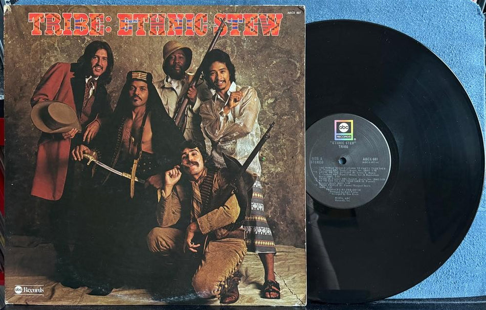 TRIBE ETHNIC STEW~ORIG 1974 ABC RECORDS FIRST PRESS LP w/INSERT~FUNK~SOUL~DISCO