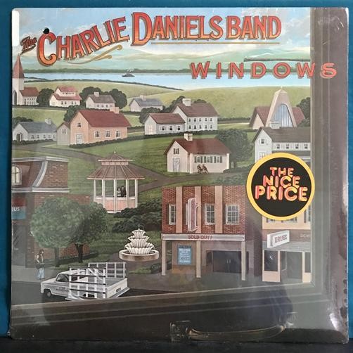 THE CHARLIE DANIELS BAND WINDOWS~SEALED 1982 EPIC REISSUE~LP PE 37694~CNTRY ROCK
