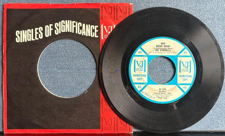 THE STANDELLS~DONT SAY GOODBYE /BIG BOSS MAN~1965 VEE JAY PROMO 7-INCH 45~GARAGE