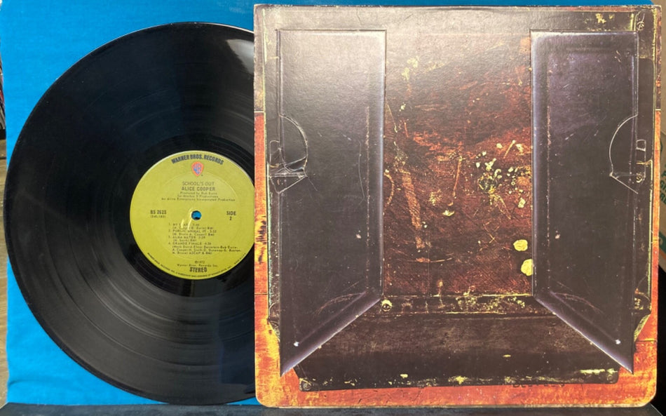 ALICE COOPER SCHOOL'S OUT~VG++ ORIG 1972 1st PRESS w/RARE BLUE PANTIES~STUNNING!