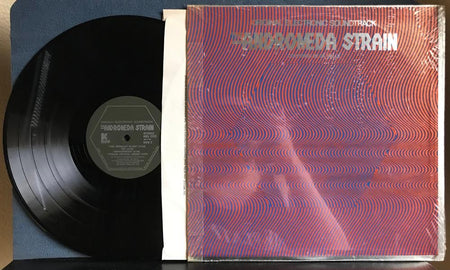 ANDROMEDA STRAIN OST SOUNDTRACK~GIL MELLE~1971 KAPP LP~SHRINK~INNER SLV~ABSTRACT